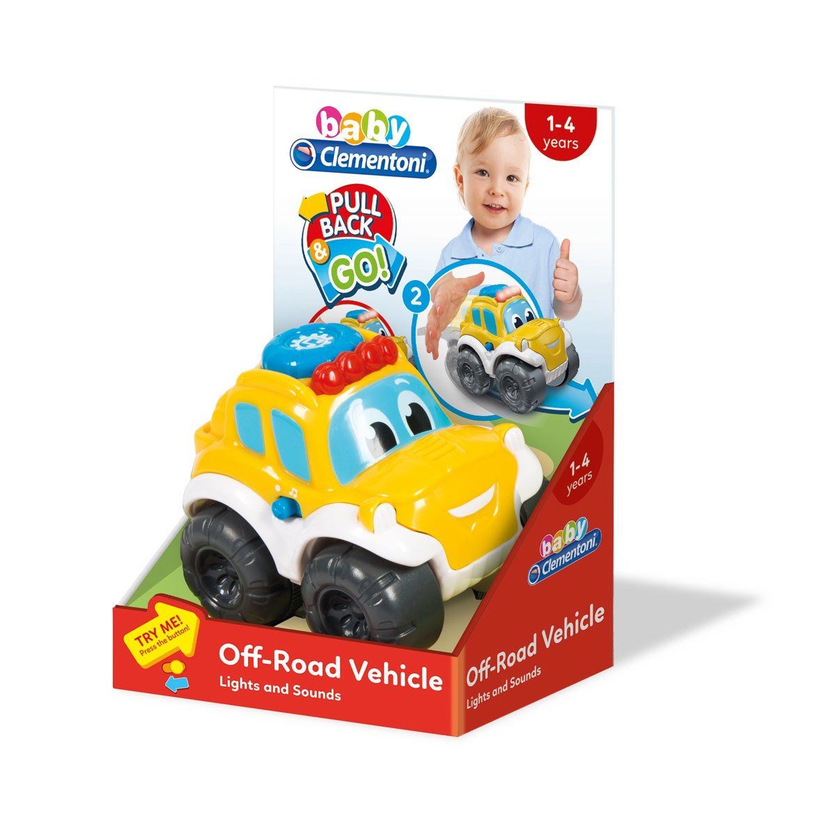 Clementoni-Arazi Aracı / 1-4 Yaş-Bebek Oyuncakları-1-Milagron.com