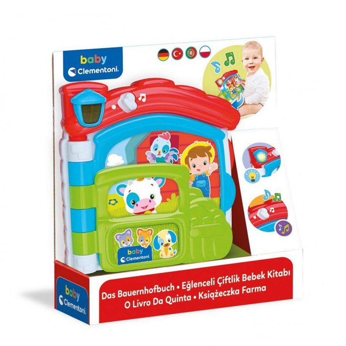 Clementoni-Bebek Kitabı-Bebek Oyuncakları-1-Milagron.com