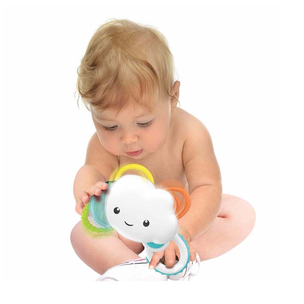 Clementoni-Bulut Çıngırak / +3 Ay-Bebek Oyuncakları-2-Milagron.com