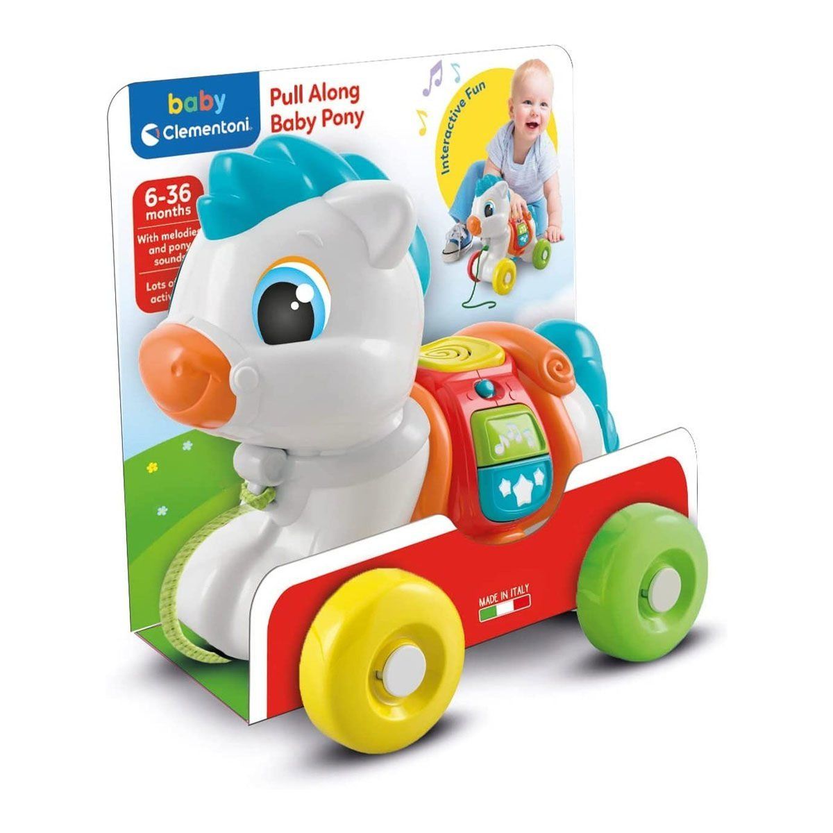 Clementoni-Çek Çek Pony-Bebek Oyuncakları-1-Milagron.com