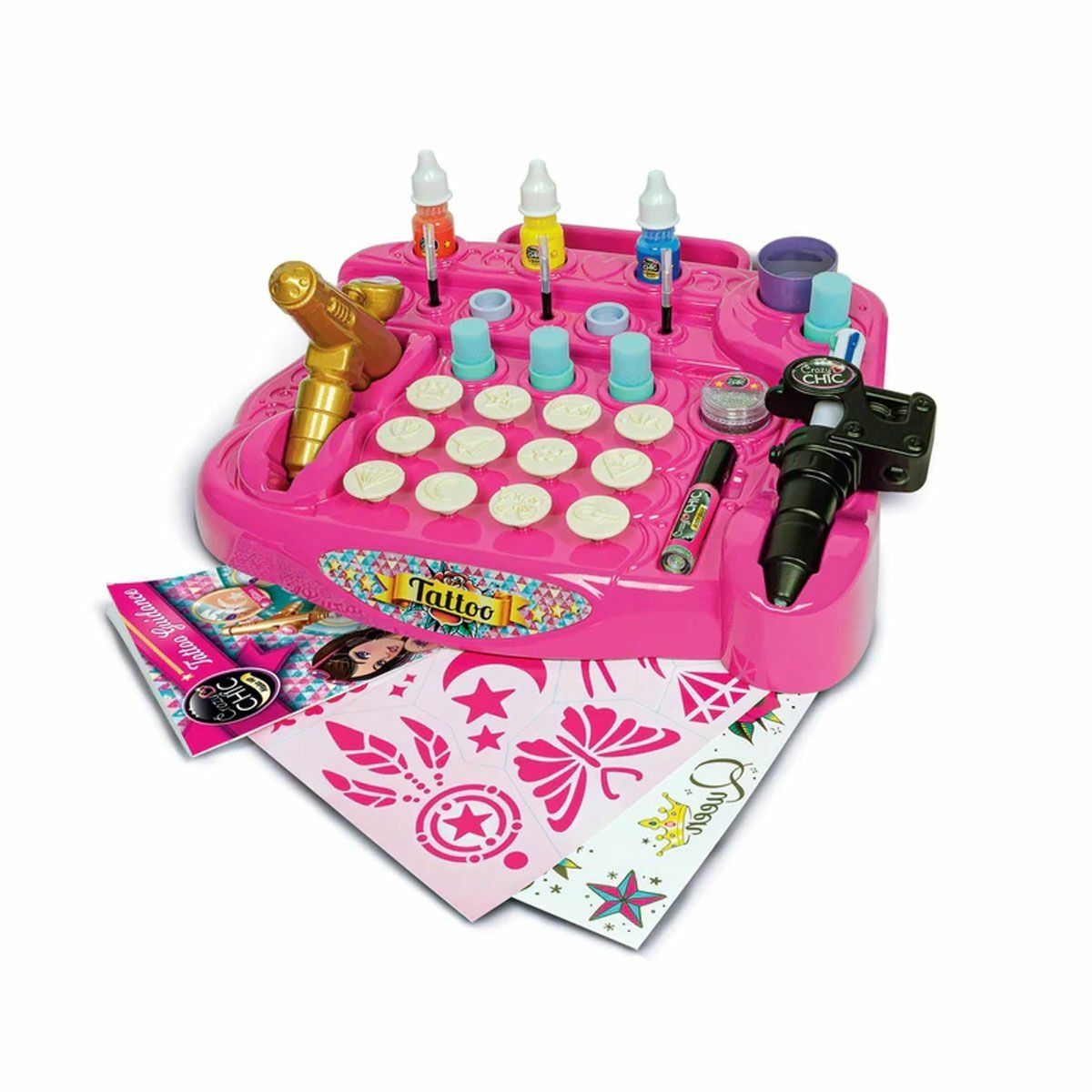 Clementoni-Crazy Chic Dövme Stüdyosu-Evcilik ve Mutfak Setleri-4-Milagron.com