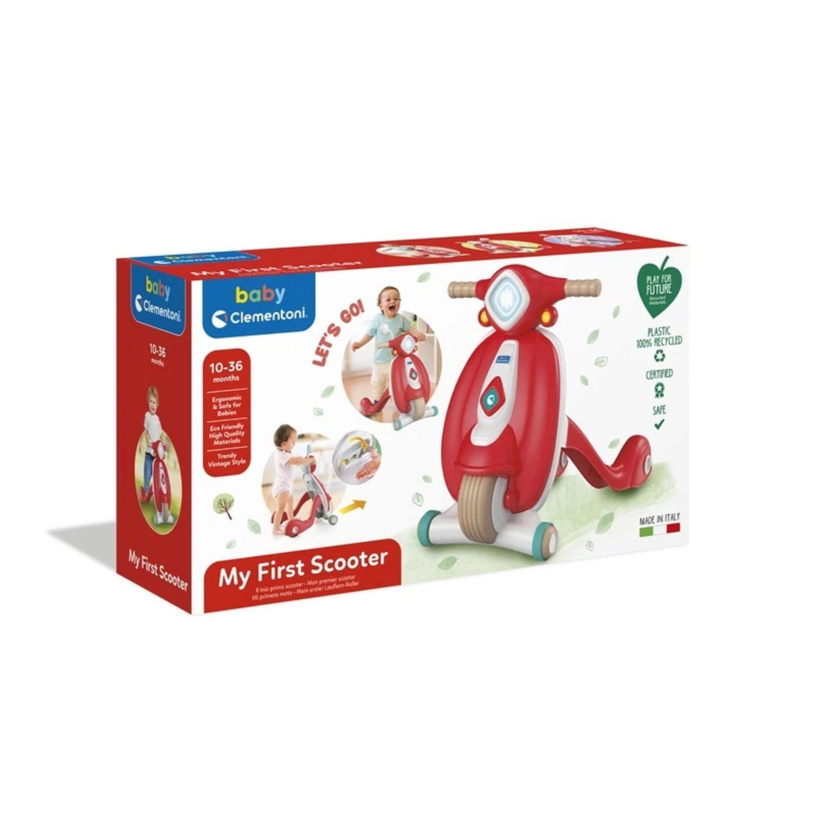 Clementoni-İlk Adım Yürüteci / 10 36 Ay-Bebek Oyuncakları-2-Milagron.com