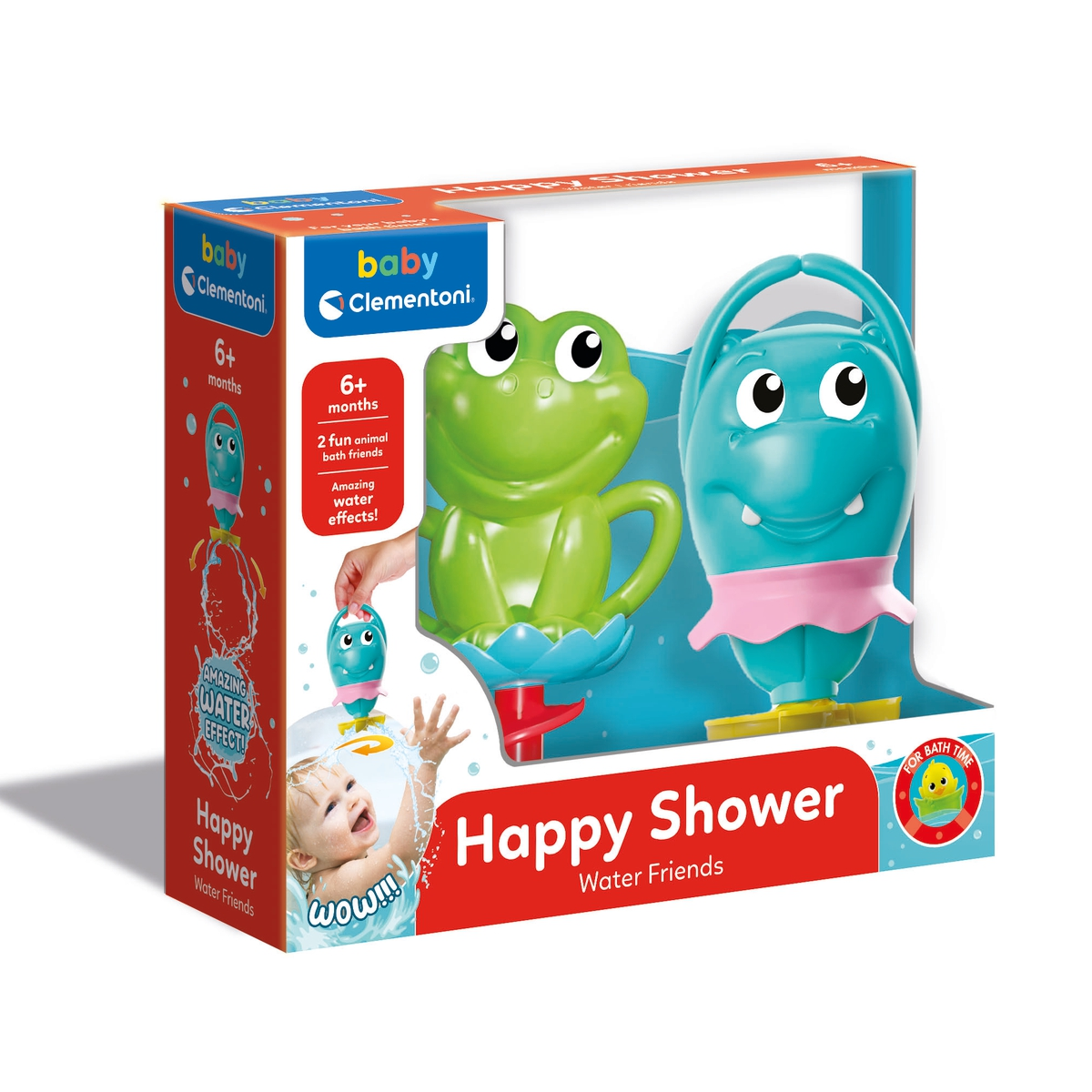 Clementoni-İlk Arkadaşlarım Banyo Oyuncağı +6 Ay-Bebek Oyuncakları-1-Milagron.com