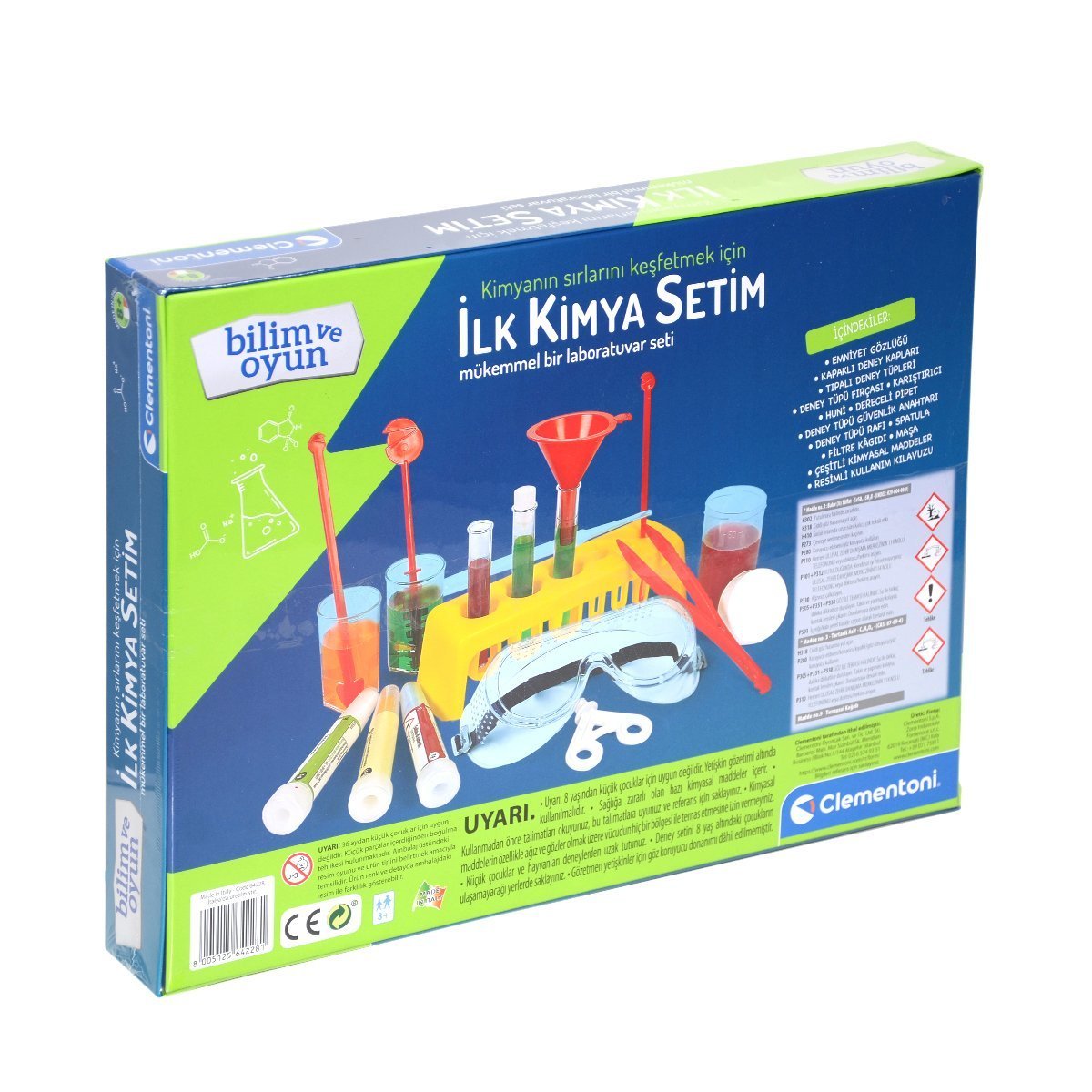 Clementoni-İlk Kimya Setim Bilim Ve Oyun +8 Yaş-Oyun Setleri-2-Milagron.com