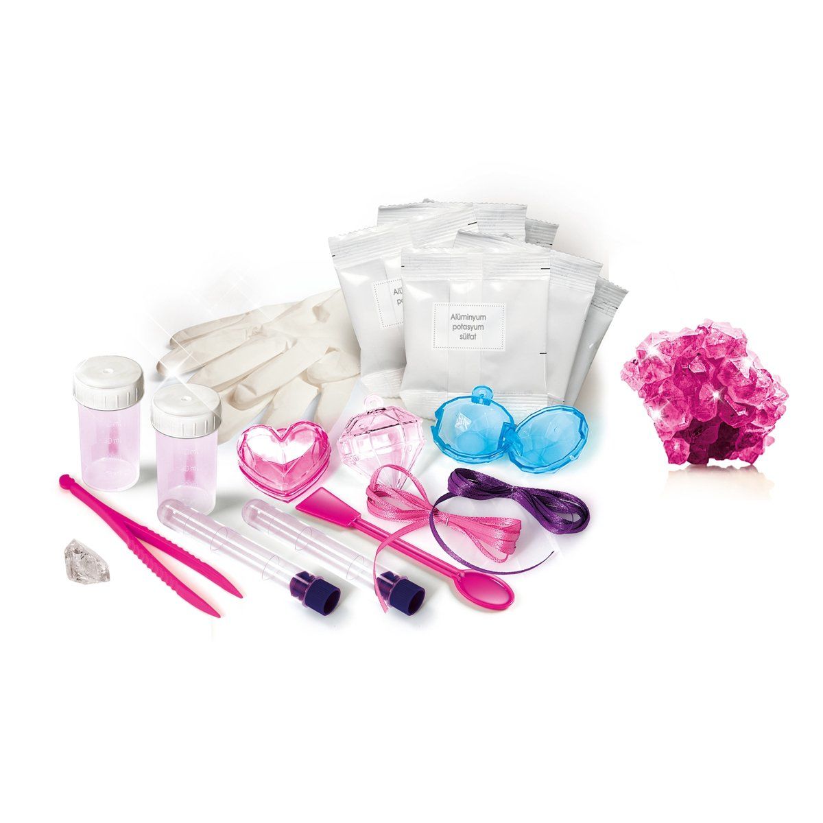 Clementoni-Kristal Takılar Bilim Ve Oyun +8 Yaş-Oyun Setleri-2-Milagron.com