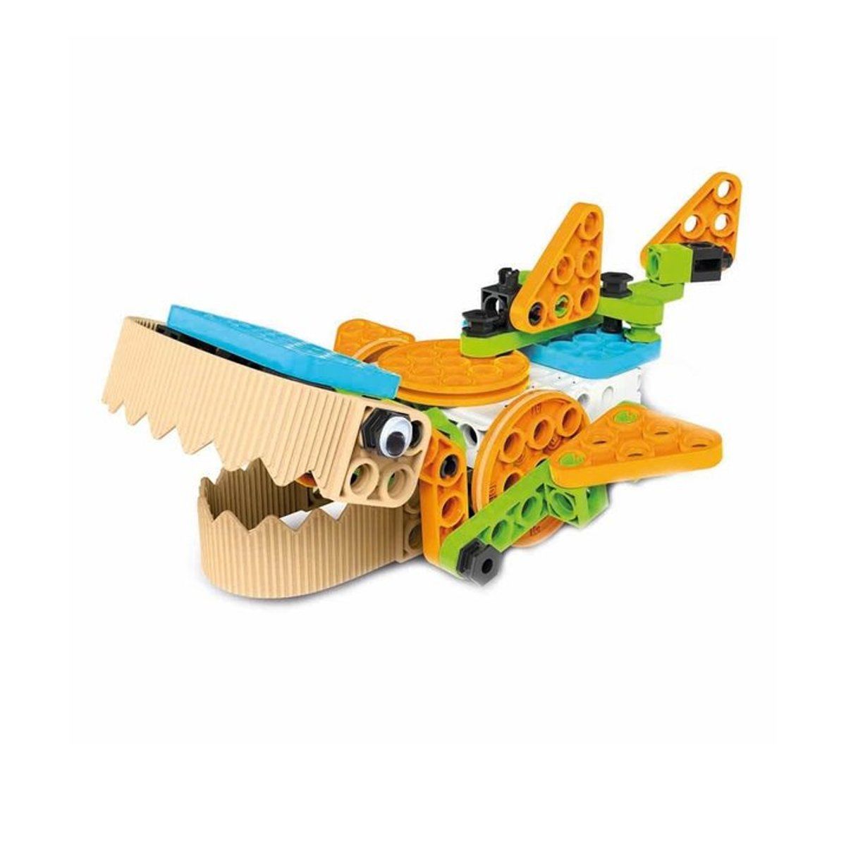 Clementoni-Mechanics Junior Hareketli Hayvanlar Mekanik Lab. /Bilimve Oyun +8 Yaş-Oyun Setleri-7-Milagron.com