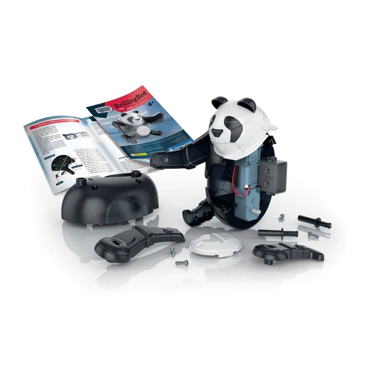 Clementoni-Rollingbot Robotik Laboratuvarı +8 Yaş-Oyun Setleri-2-Milagron.com