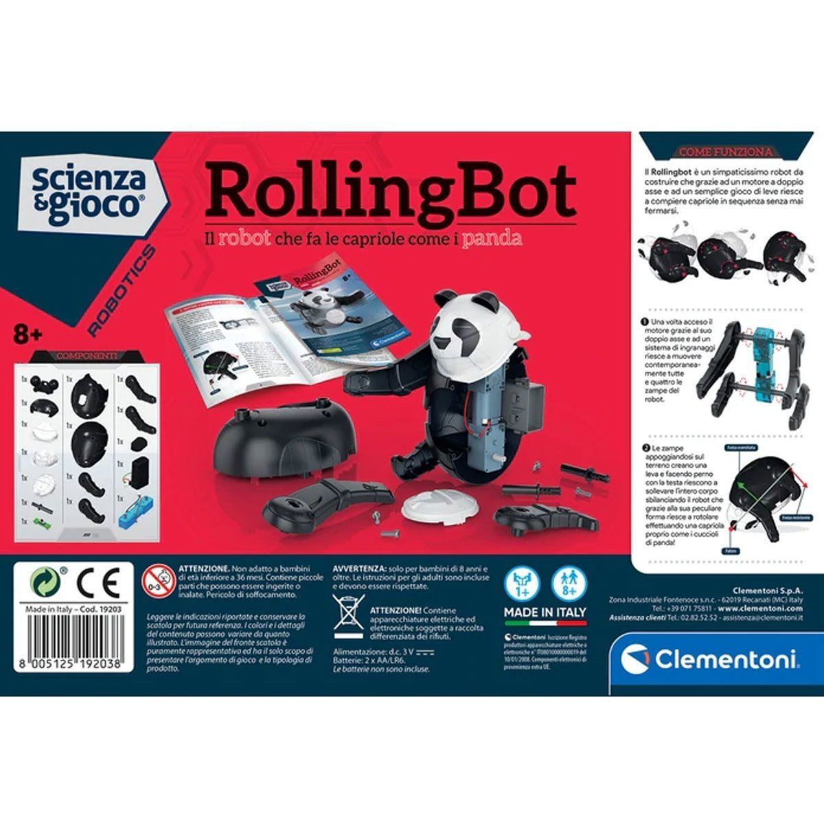 Clementoni-Rollingbot Robotik Laboratuvarı +8 Yaş-Oyun Setleri-5-Milagron.com