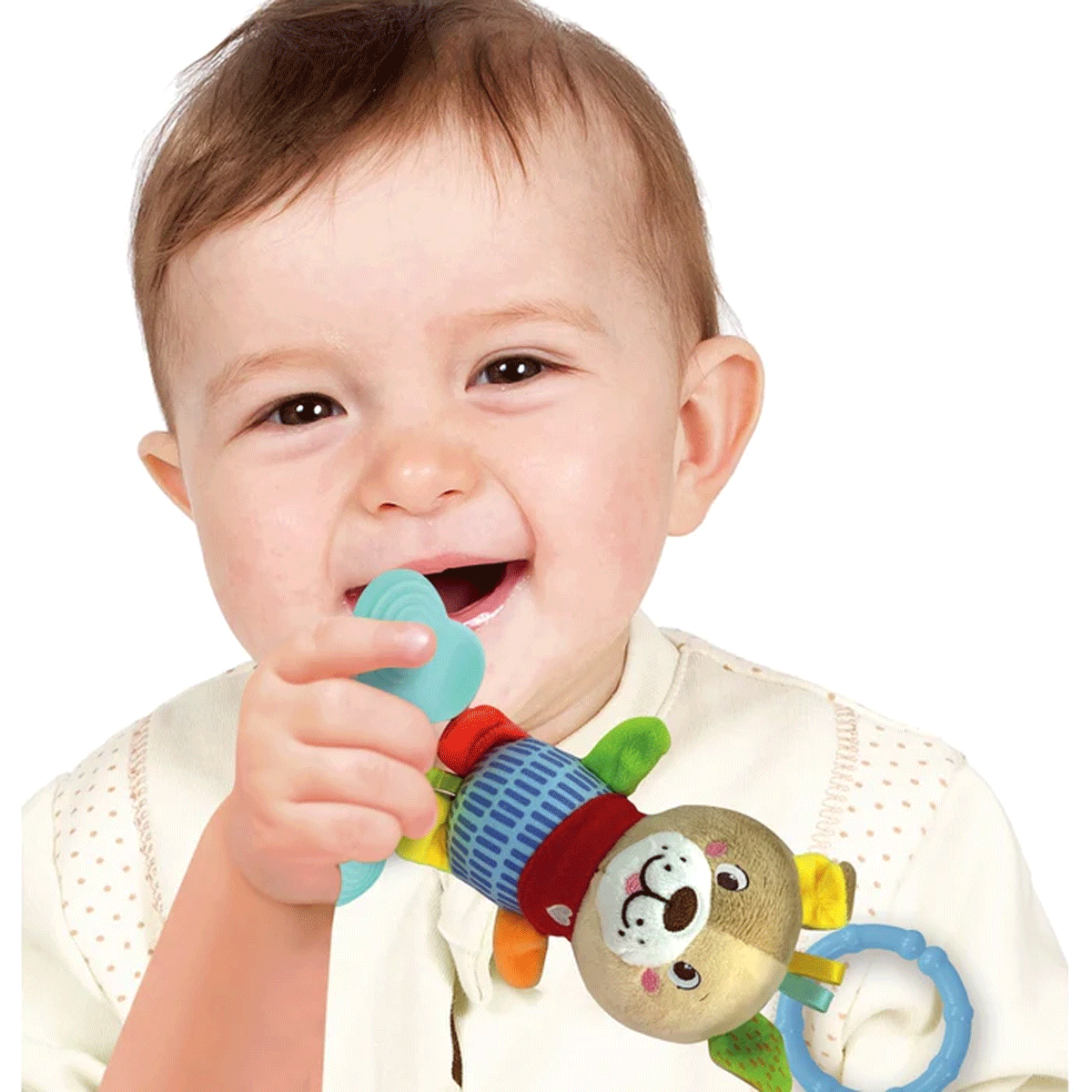 Clementoni-Sevimli Köpek Çıngırak-Bebek Oyuncakları-3-Milagron.com