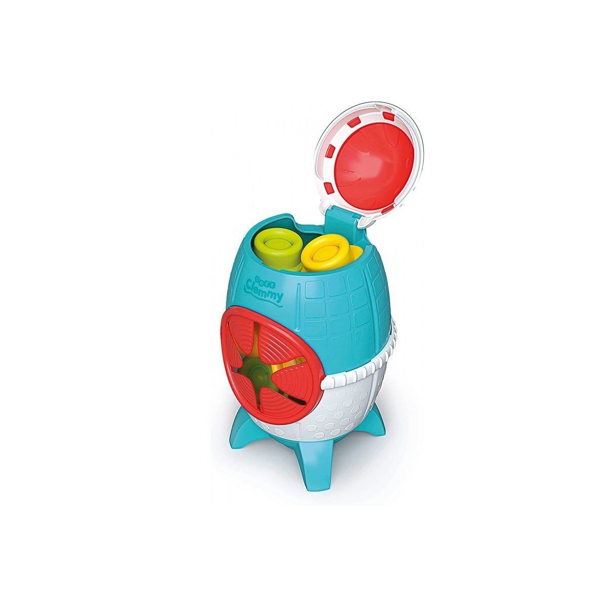 Clementoni-Soft Clemmy Yumuşak Blok Duyusal Roket 5 Parça 10 - 36 Ay-Oyun Setleri-3-Milagron.com