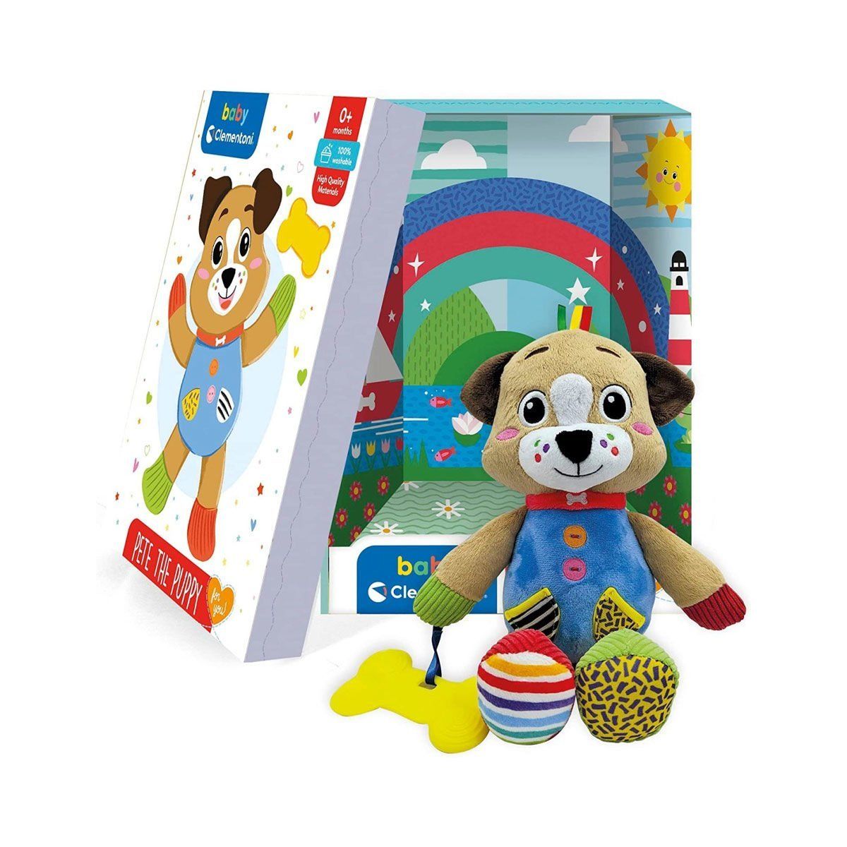 Clementoni-Yumuşacık Köpekçik-Bebek Oyuncakları-3-Milagron.com