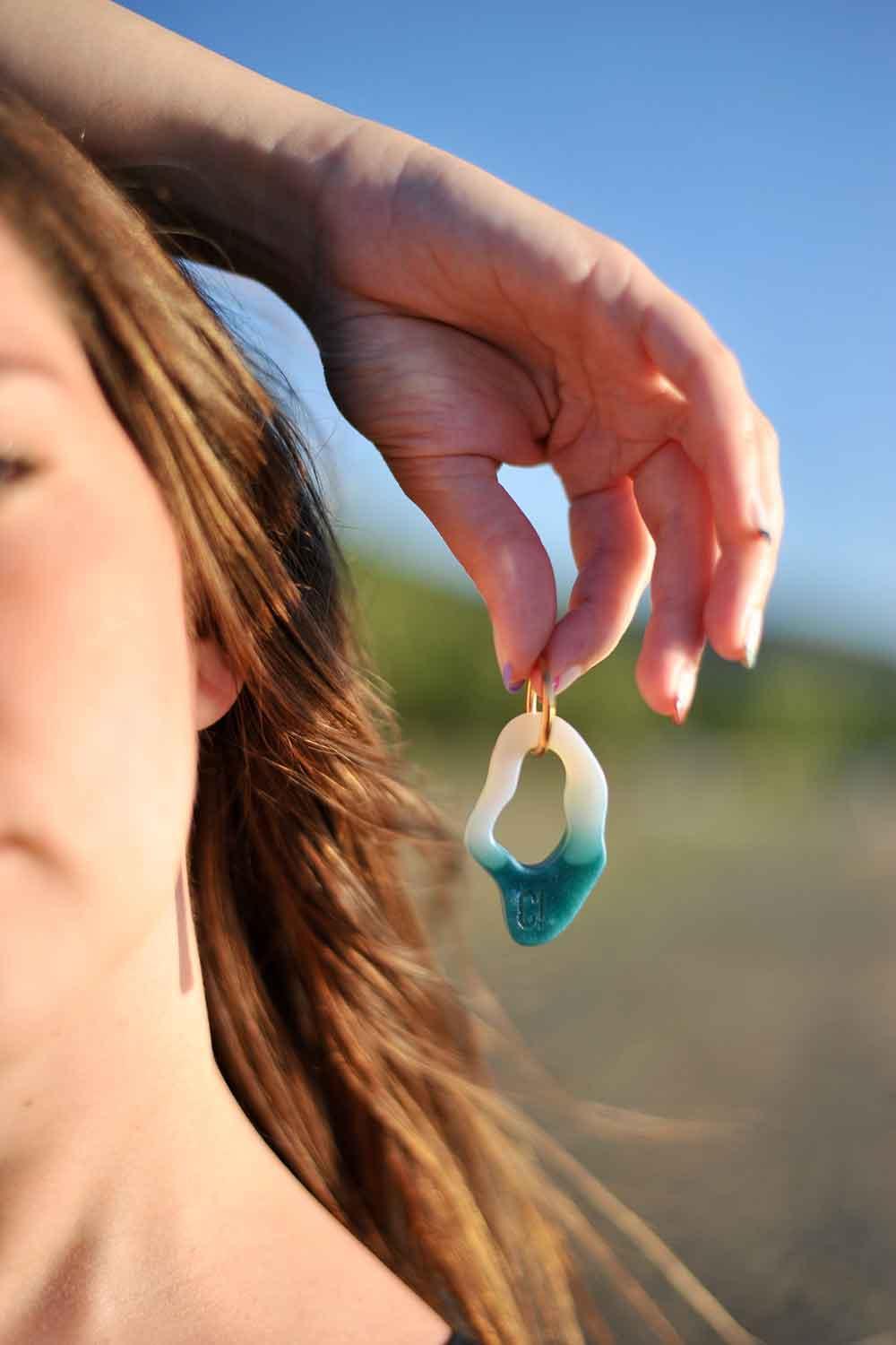 Color Manifesto-Ear Candy Big No.3 Küpe-Küpe-2-Milagron.com