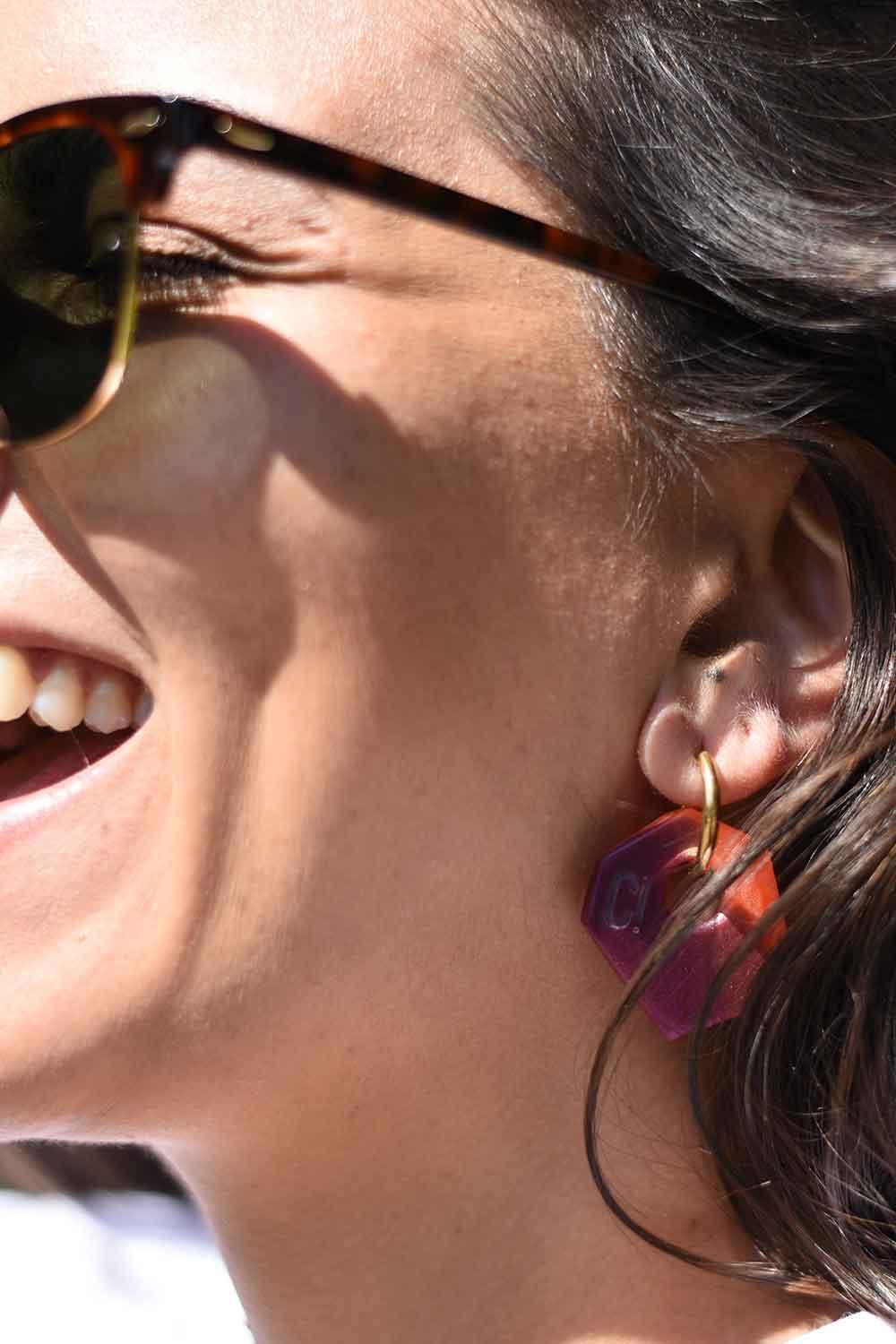 Color Manifesto-Ear Candy Duo no.1 Küpe-Küpe-4-Milagron.com