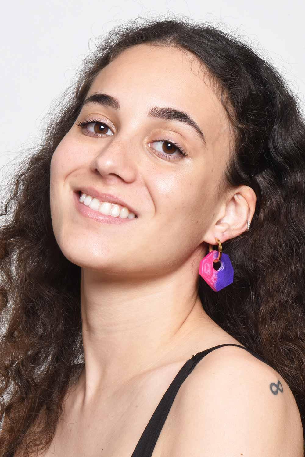 Color Manifesto-Ear Candy Duo no.5 Küpe-Küpe-3-Milagron.com