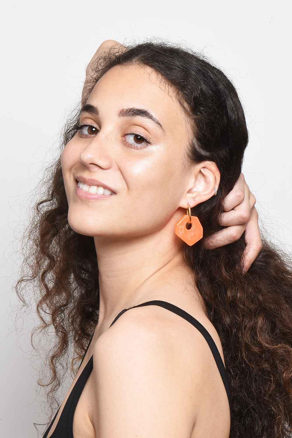 Color Manifesto-Ear Candy No.14 Küpe-Küpe-3-Milagron.com