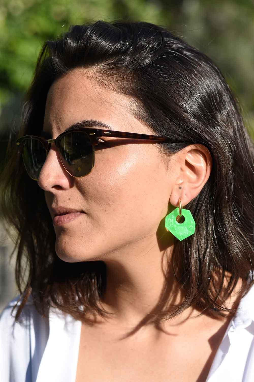 Color Manifesto-Ear Candy no.12 Küpe-Küpe-2-Milagron.com