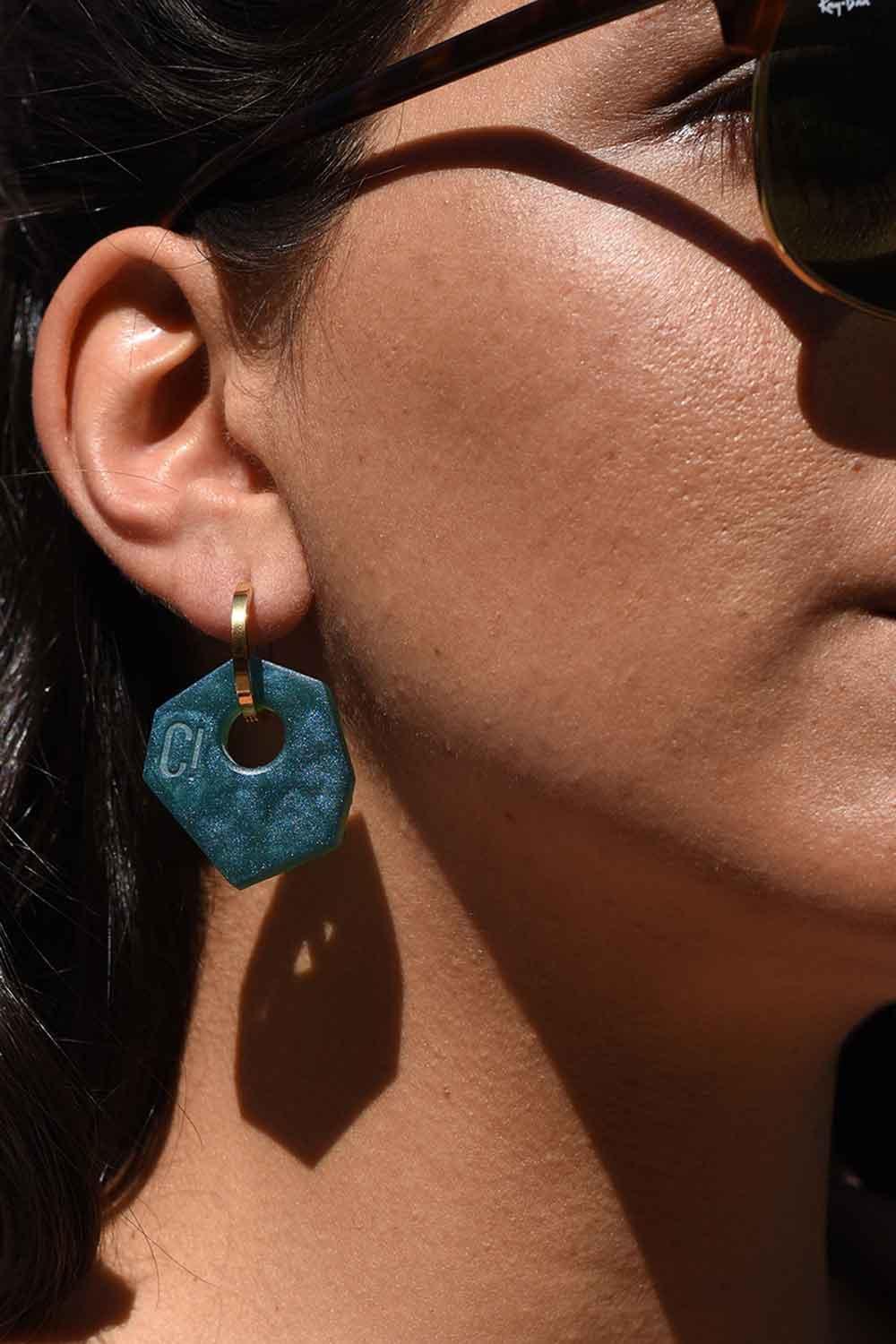 Color Manifesto-Ear Candy no.13 Küpe-Küpe-2-Milagron.com