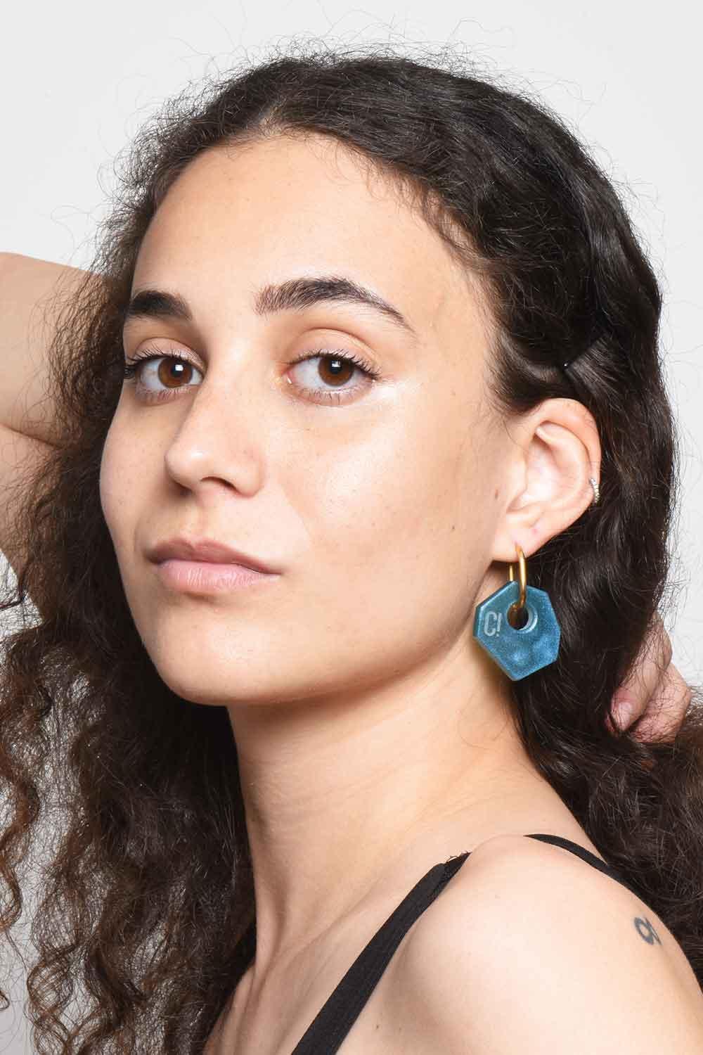 Color Manifesto-Ear Candy no.13 Küpe-Küpe-3-Milagron.com