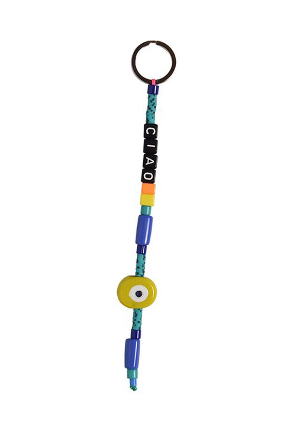 Color Manifesto-Sarı Nazar Boncuklu Ciao-Anahtarlık-1-Milagron.com