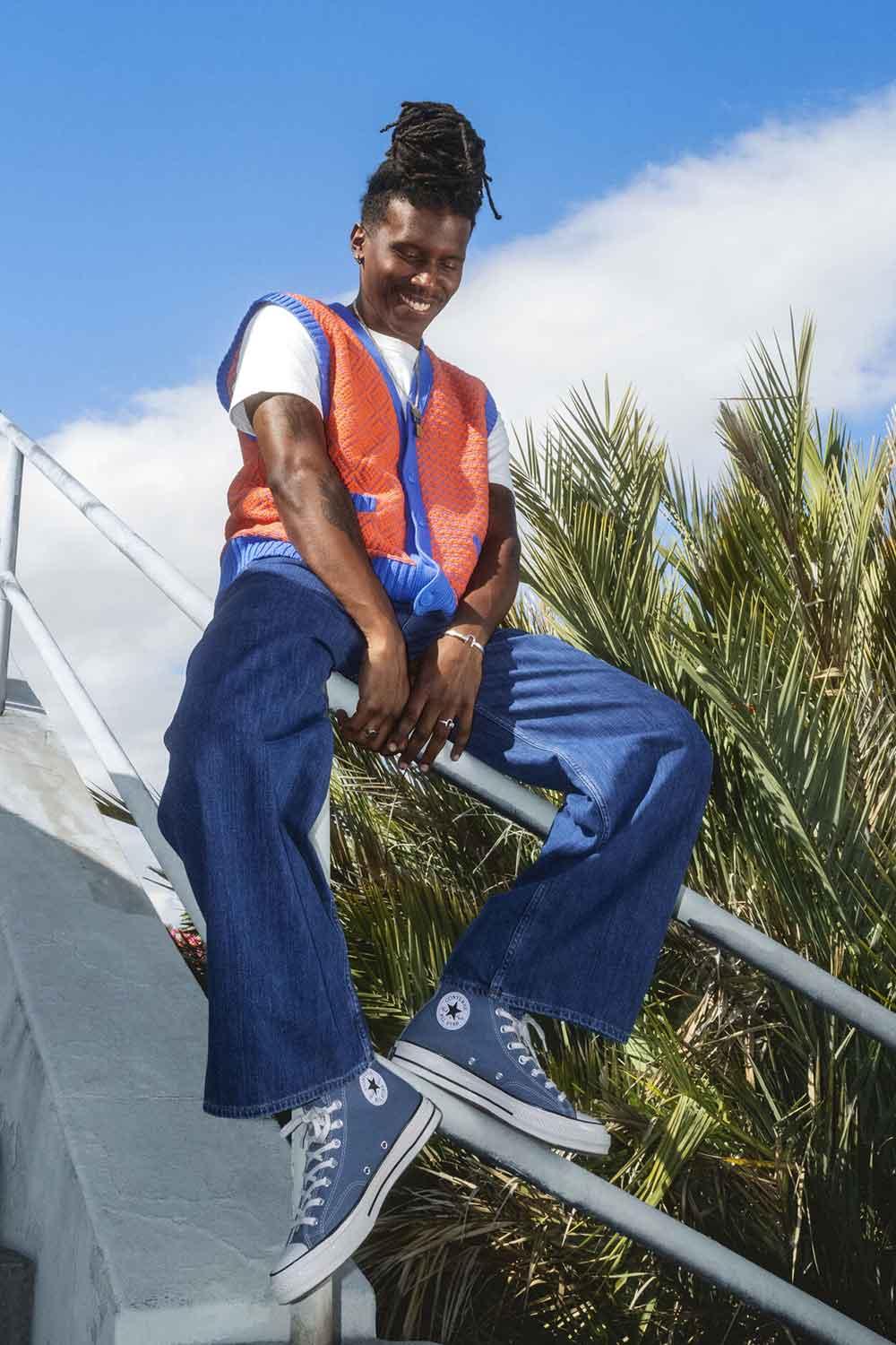 Converse-Chuck 70 Tonal Polyester Deep Waters-Sneakers-2-Milagron.com