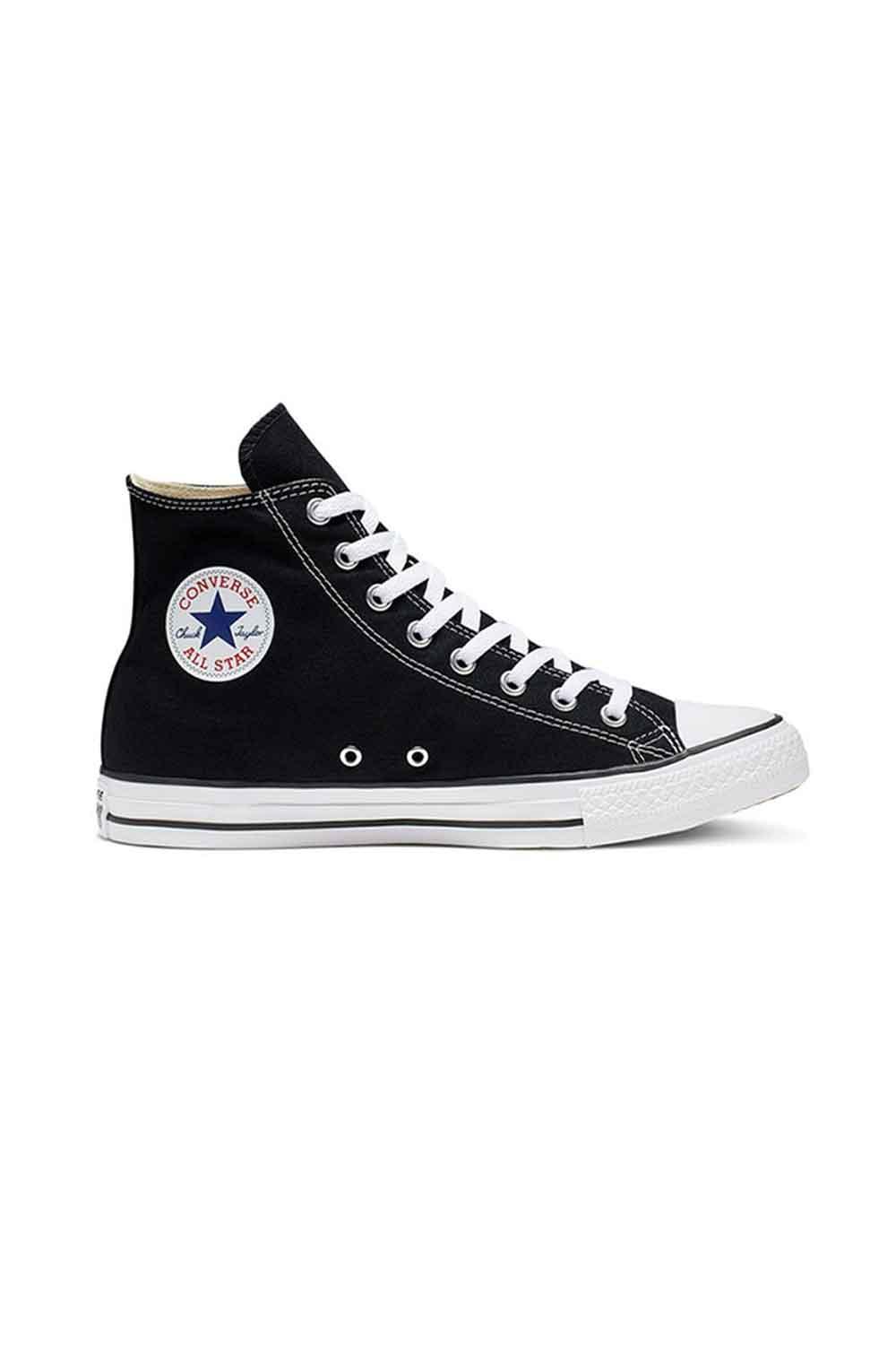 Converse-Chuck Taylor All Star Hi Black-Sneakers-1-Milagron.com