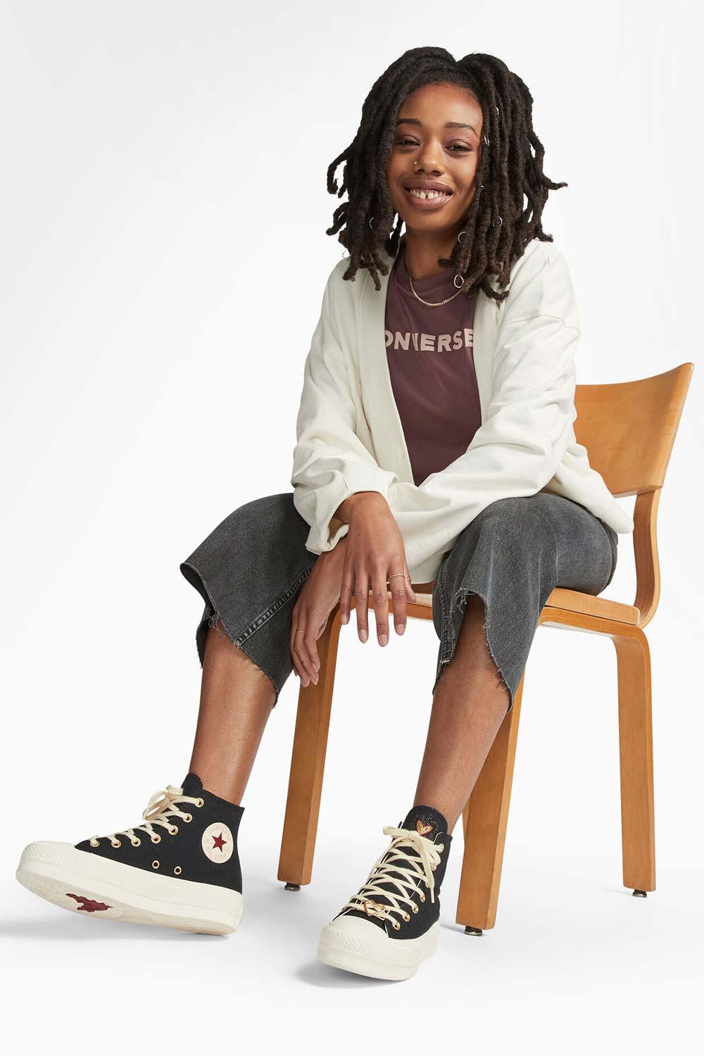 Converse-Chuck Taylor All Star Lift Black-Sneakers-3-Milagron.com