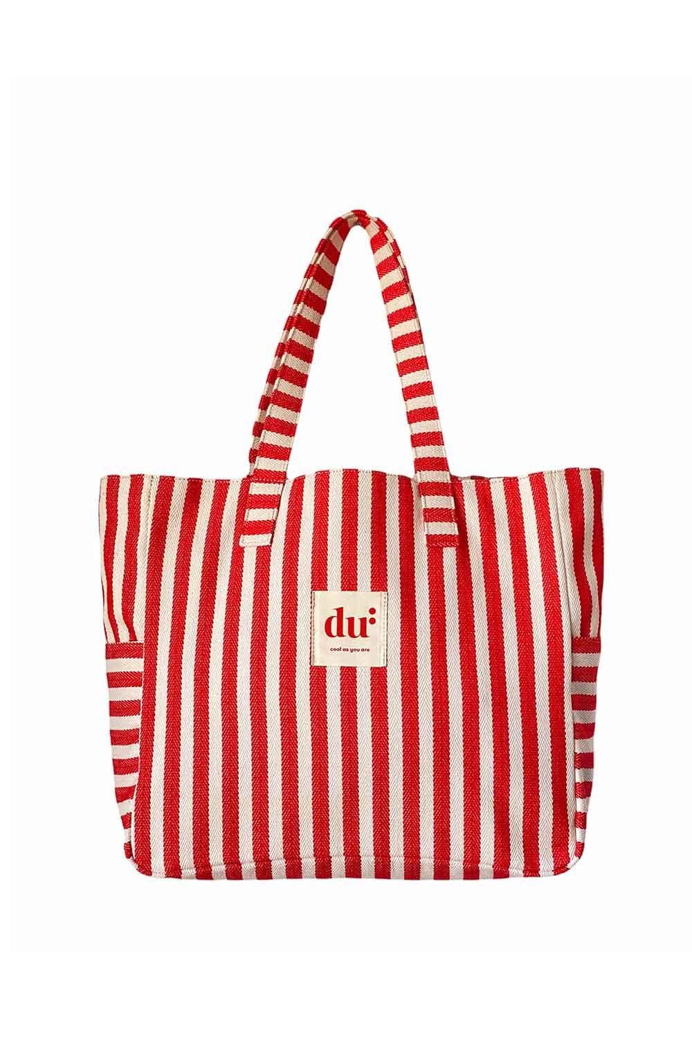 DU2-Seyahat Çantası - Kırmızı & Beyaz-Köpek-1-Milagron.com