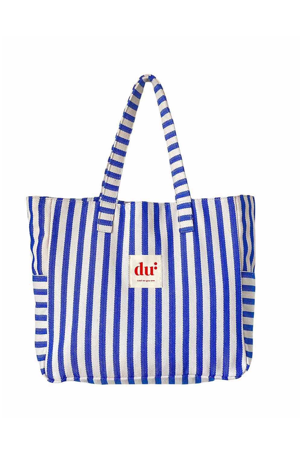 DU2-Seyahat Çantası - Mavi & Beyaz-Köpek-1-Milagron.com