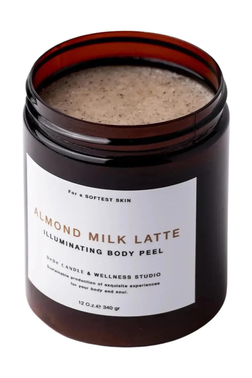 DéDé Candle & Body-Almond Milk Latte Illuminating Body Peel-Peeling-3-Milagron.com