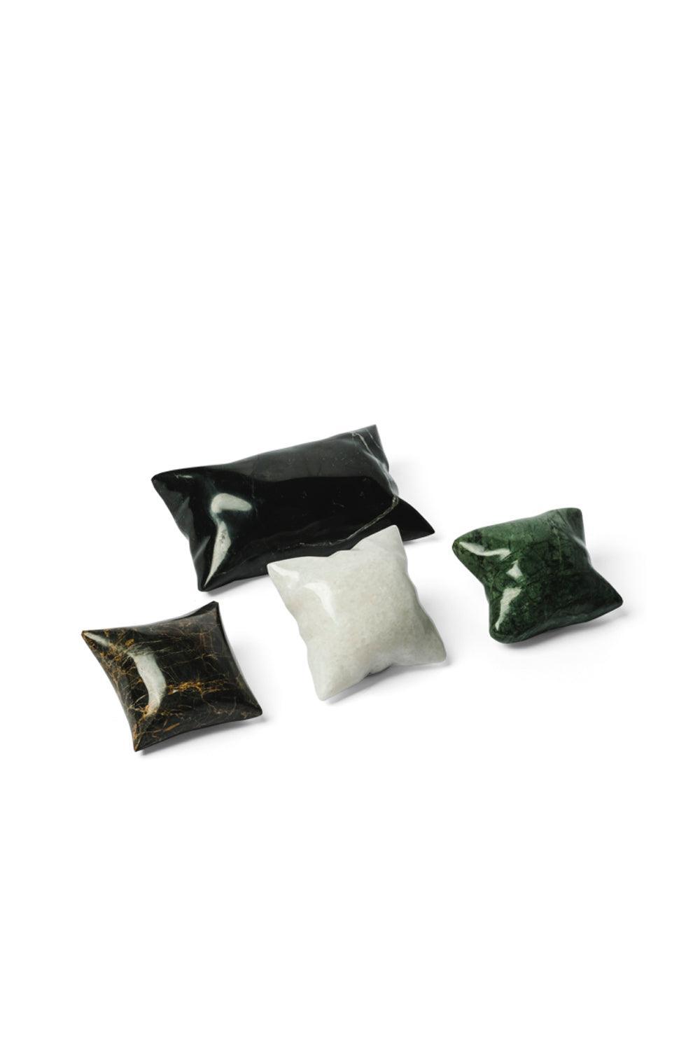 Design Elements-Cushion Mini Mermer Obje- Beyaz-Biblo-2-Milagron.com