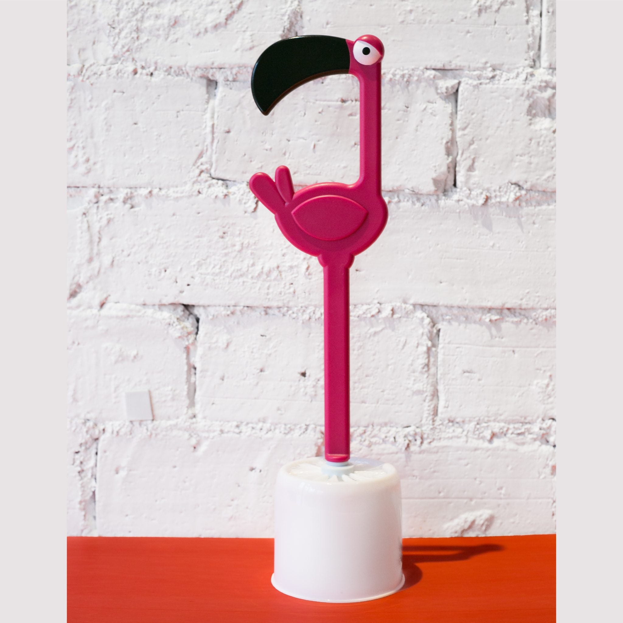 Dhink-Flamingo Klozet Fırçası-Tuvalet Fırçası-3-Milagron.com