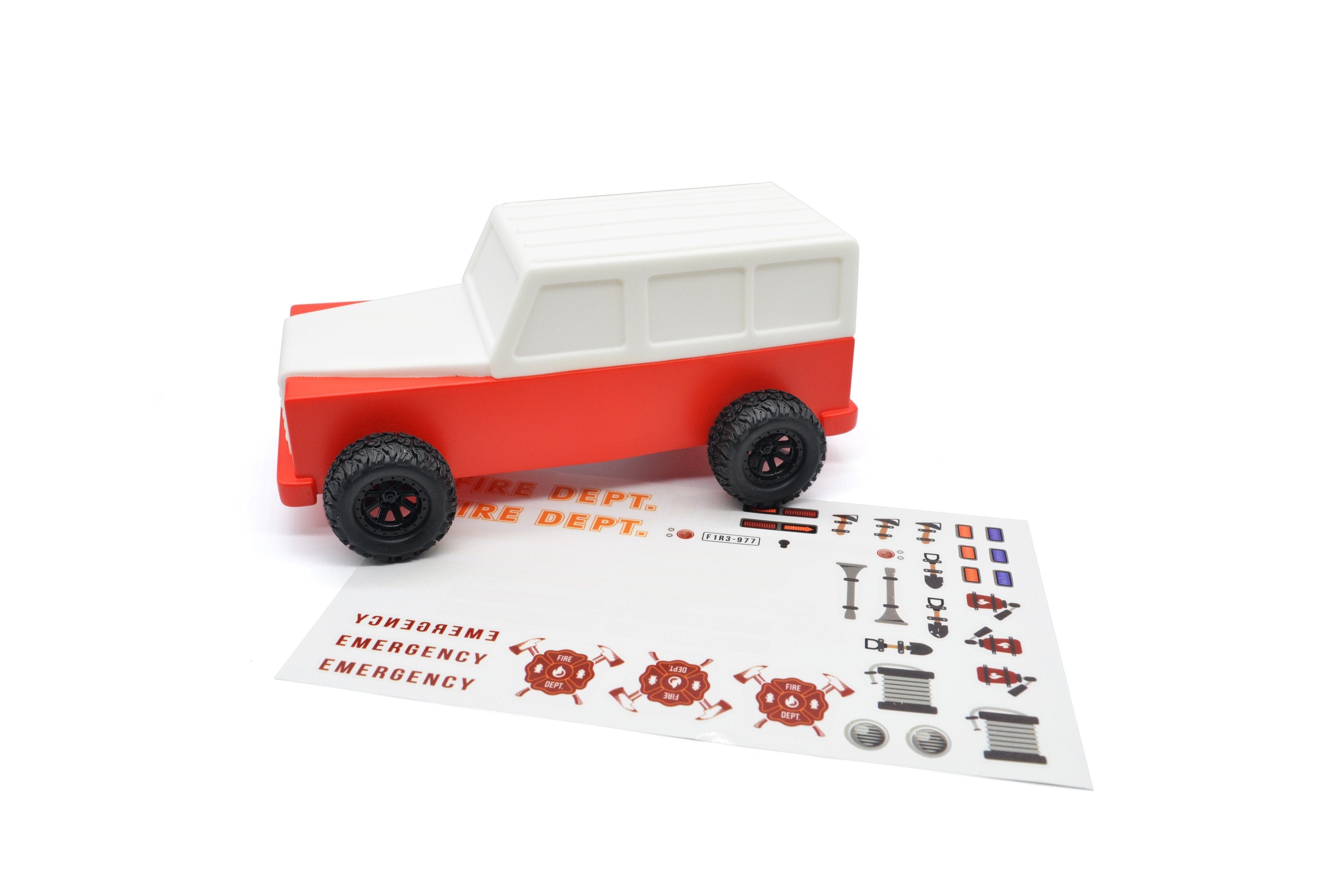 Dhink-İtfaiye Arabası Gece Kırmızı-Gece Lambası-3-Milagron.com