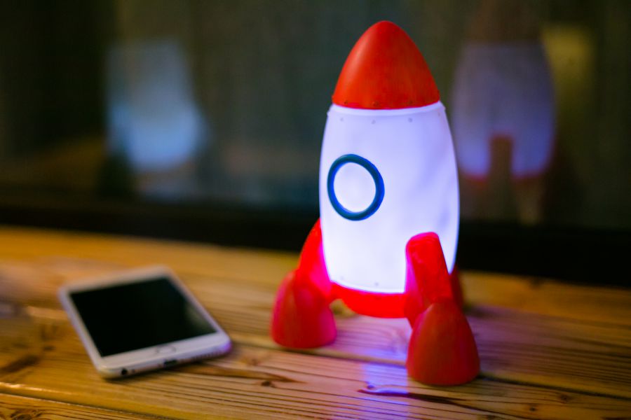 Dhink-Roket Gece Lambası-Gece Lambası-1-Milagron.com