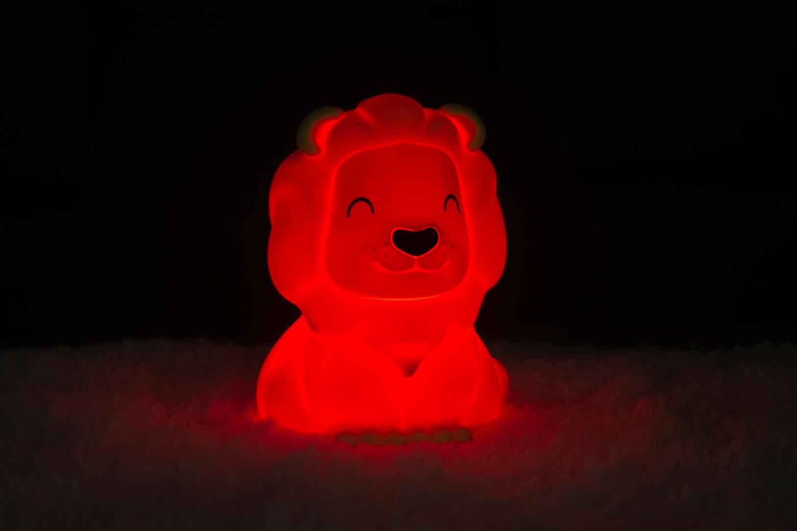 Dhink-Silikon Gece Lambası Aslan Sarı-Gece Lambası-7-Milagron.com