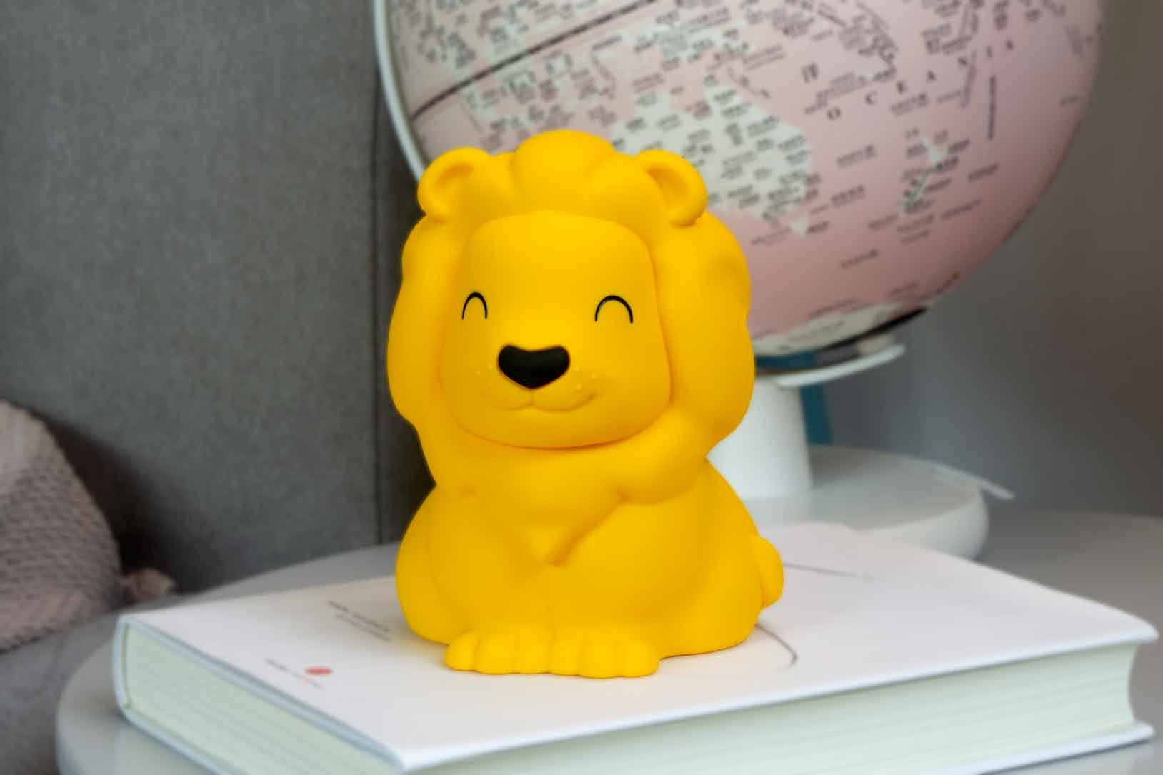 Dhink-Silikon Gece Lambası Aslan Sarı-Gece Lambası-9-Milagron.com