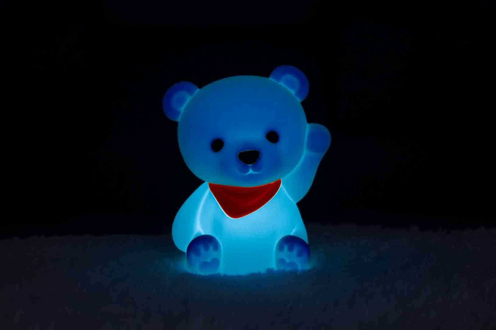 Dhink-Silikon Gece Lambası Ayıcık Sarı-Gece Lambası-8-Milagron.com