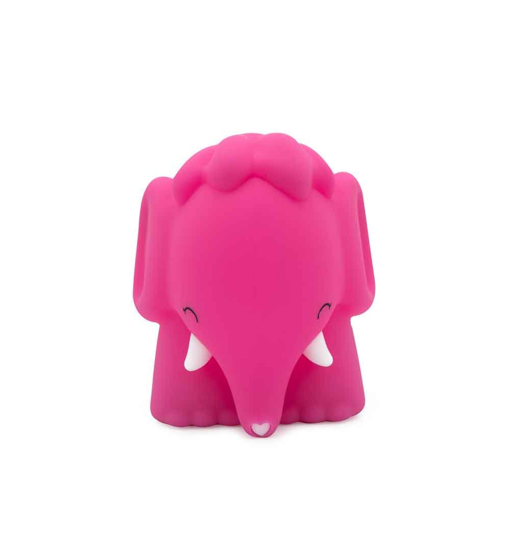 Dhink-Silikon Gece Lambası Fil Donnie Pembe-Gece Lambası-1-Milagron.com