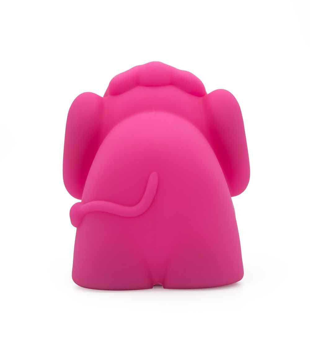 Dhink-Silikon Gece Lambası Fil Donnie Pembe-Gece Lambası-3-Milagron.com