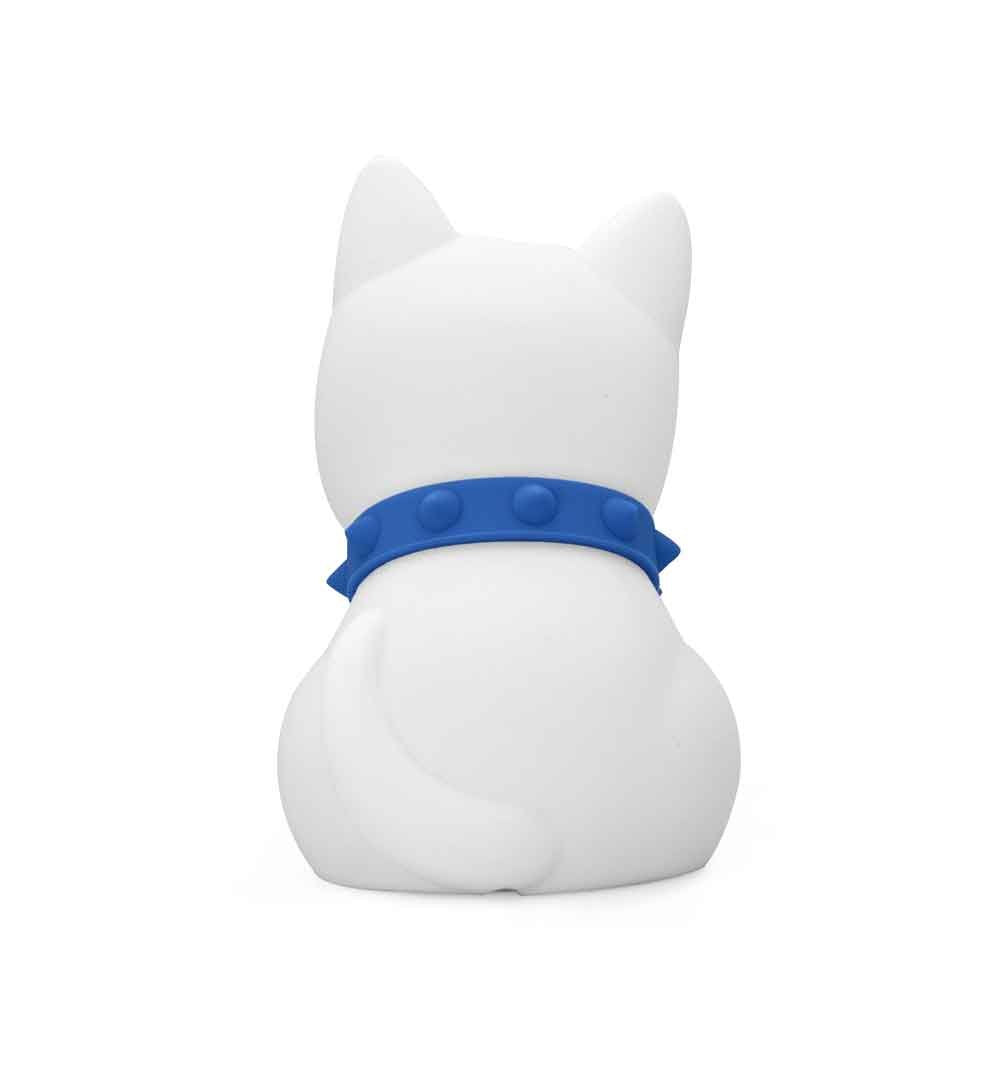 Dhink-Silikon Gece Lambası Köpek Bob Beyaz-Gece Lambası-3-Milagron.com