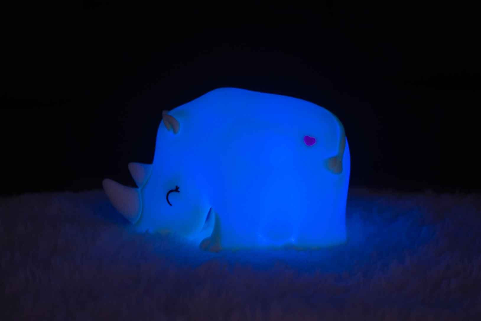 Dhink-Silikon Gece Lambası Rhino Scott Yeşil-Gece Lambası-7-Milagron.com