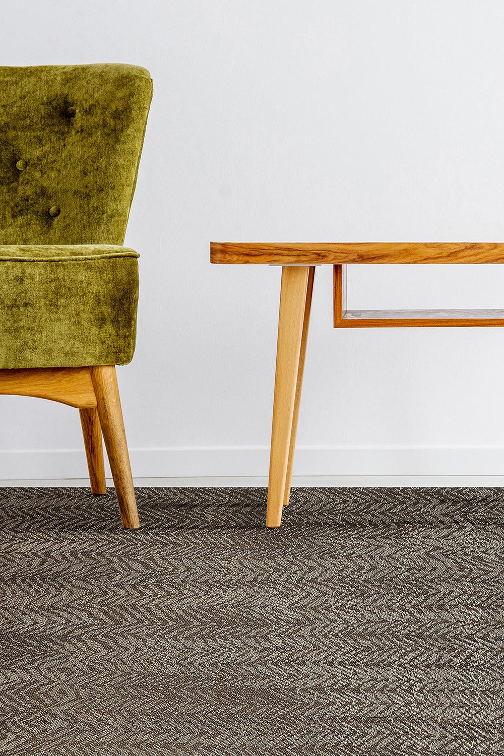 Dinnerdesign-Cosmos Sepia Vinil Dokuma Halı 120x180 cm-Halı-5-Milagron.com