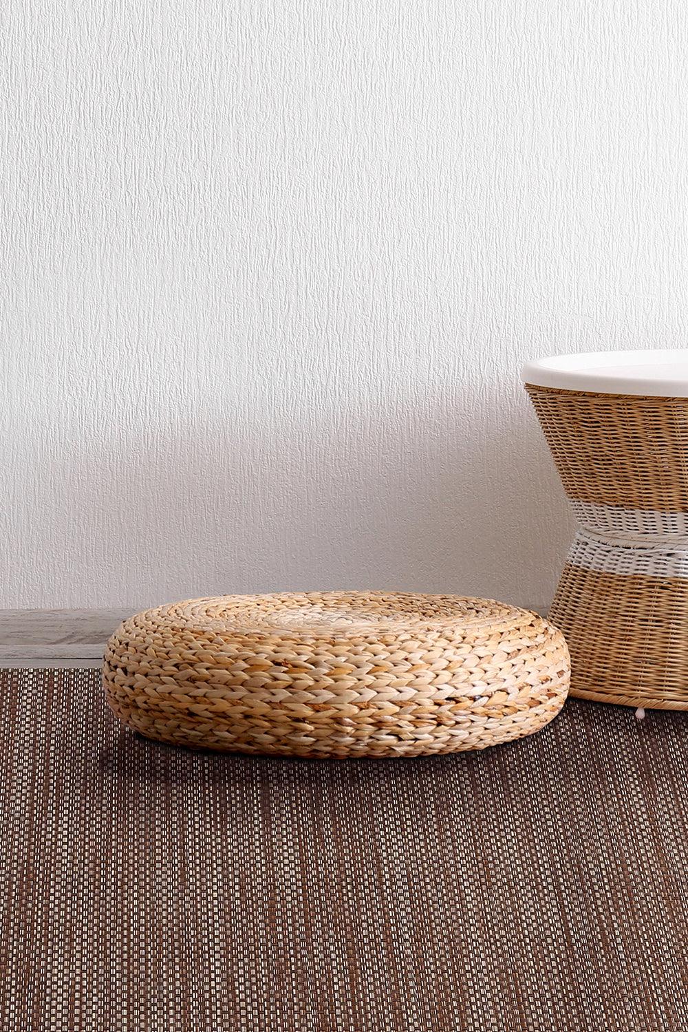 Dinnerdesign-Horizon Taupe Vinil Dokuma Halı 80x300 cm-Halı-3-Milagron.com