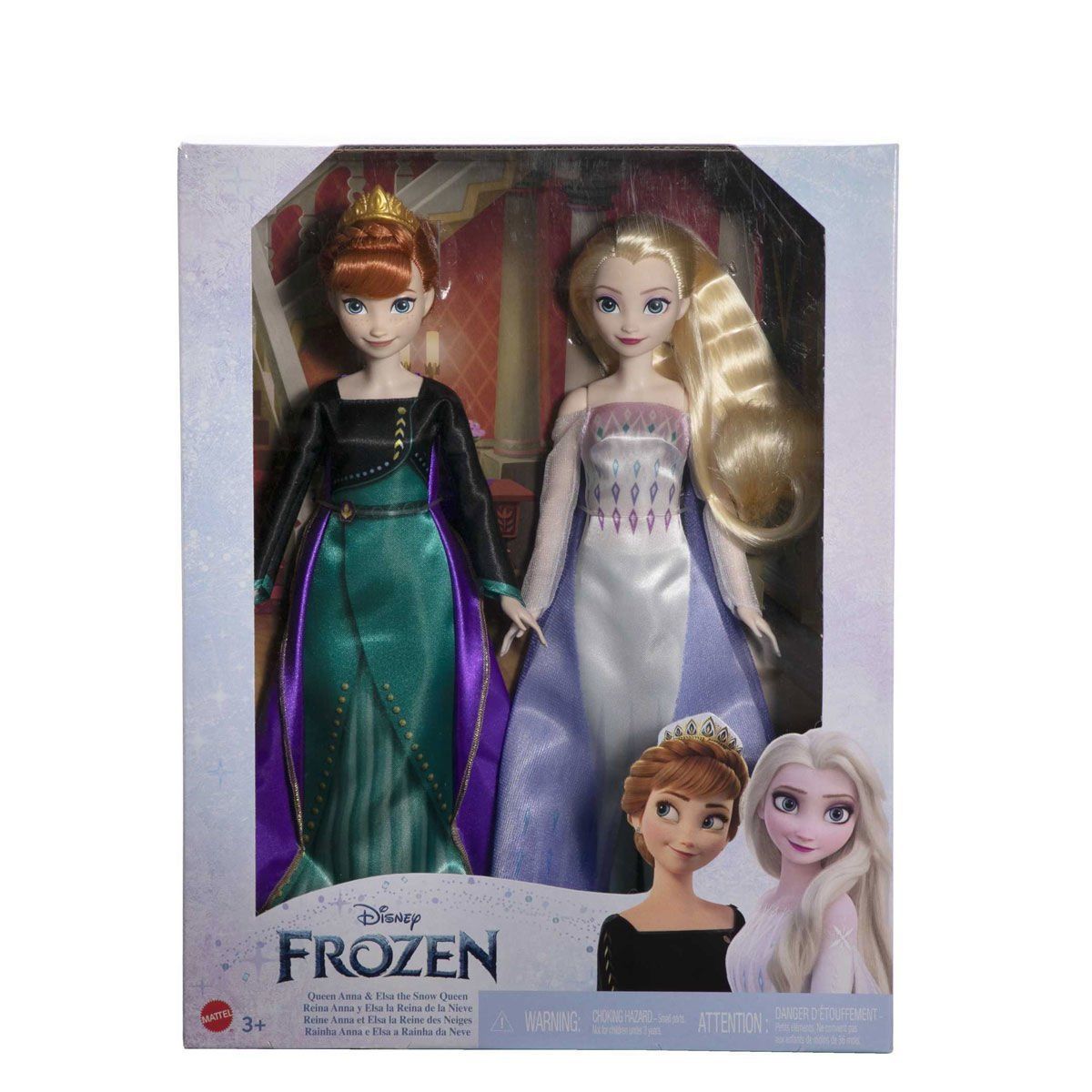 Disney Studio-Disney Frozen Ii Anna Ve Elsa 2'Li Paket-Oyuncak Bebek ve Oyun Setleri-1-Milagron.com
