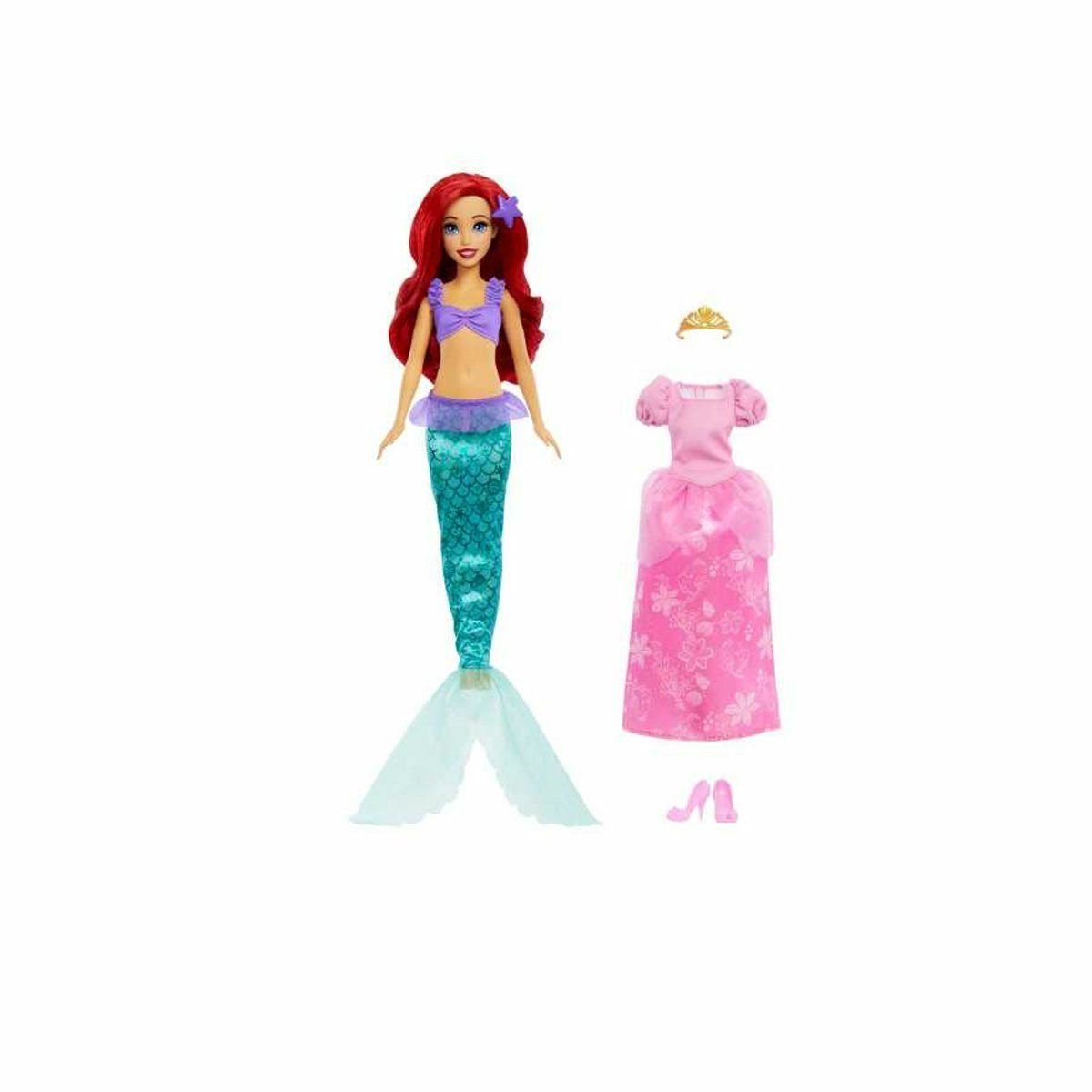 Disney Studio-Disney Prensesleri - Deniz Kızına Dönüşebilen Ariel-Oyuncak Bebek ve Oyun Setleri-1-Milagron.com