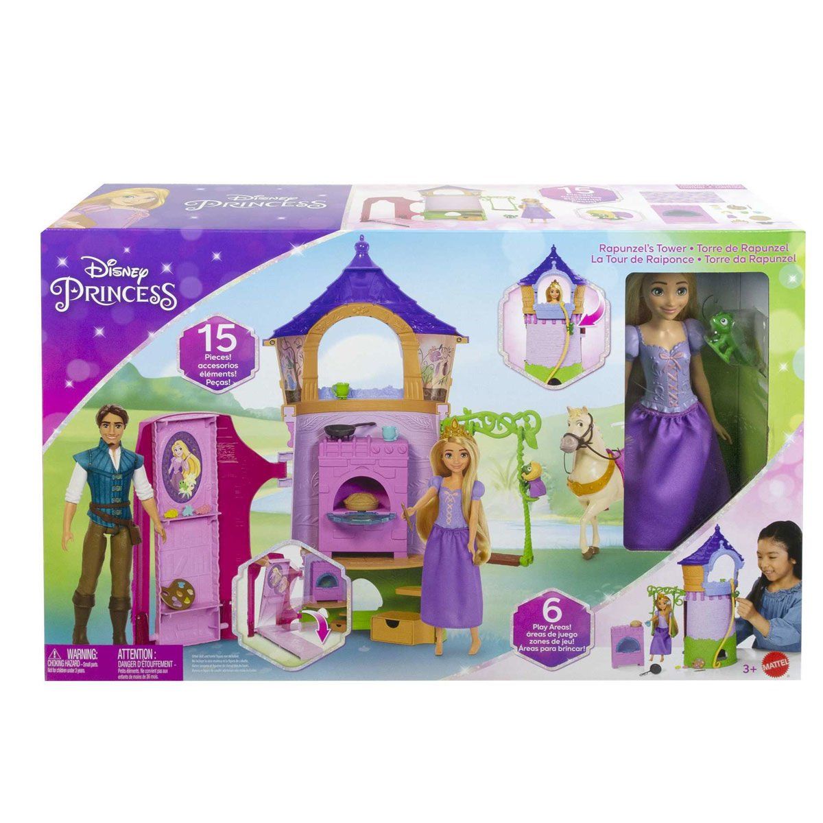 Disney Studio-Rapunzel'İn Kulesi-Oyuncak Bebek ve Oyun Setleri-1-Milagron.com