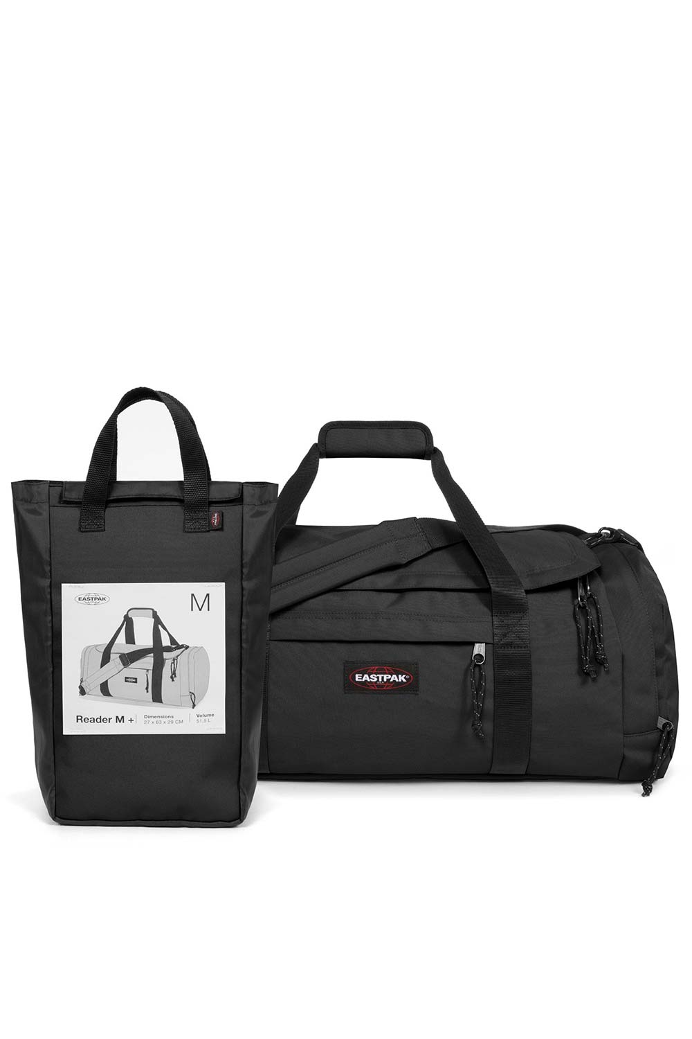 Eastpak-Reader M + Black Seyahat Çantası-Bavul & Seyahat Çantası-1-Milagron.com