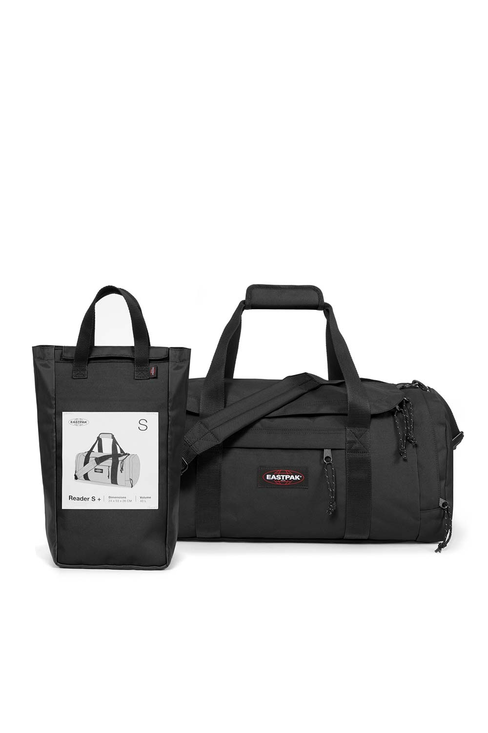 Eastpak-Reader S+ Black Seyahat Çantası-Bavul & Seyahat Çantası-1-Milagron.com