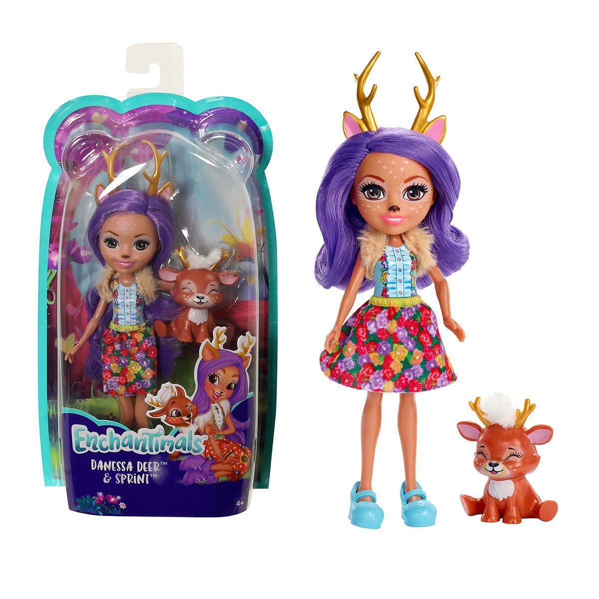 Enchantimals-Enchantimals Ana Karekter Bebekler / +4 Yaş-Oyuncak Bebek ve Oyun Setleri-3-Milagron.com