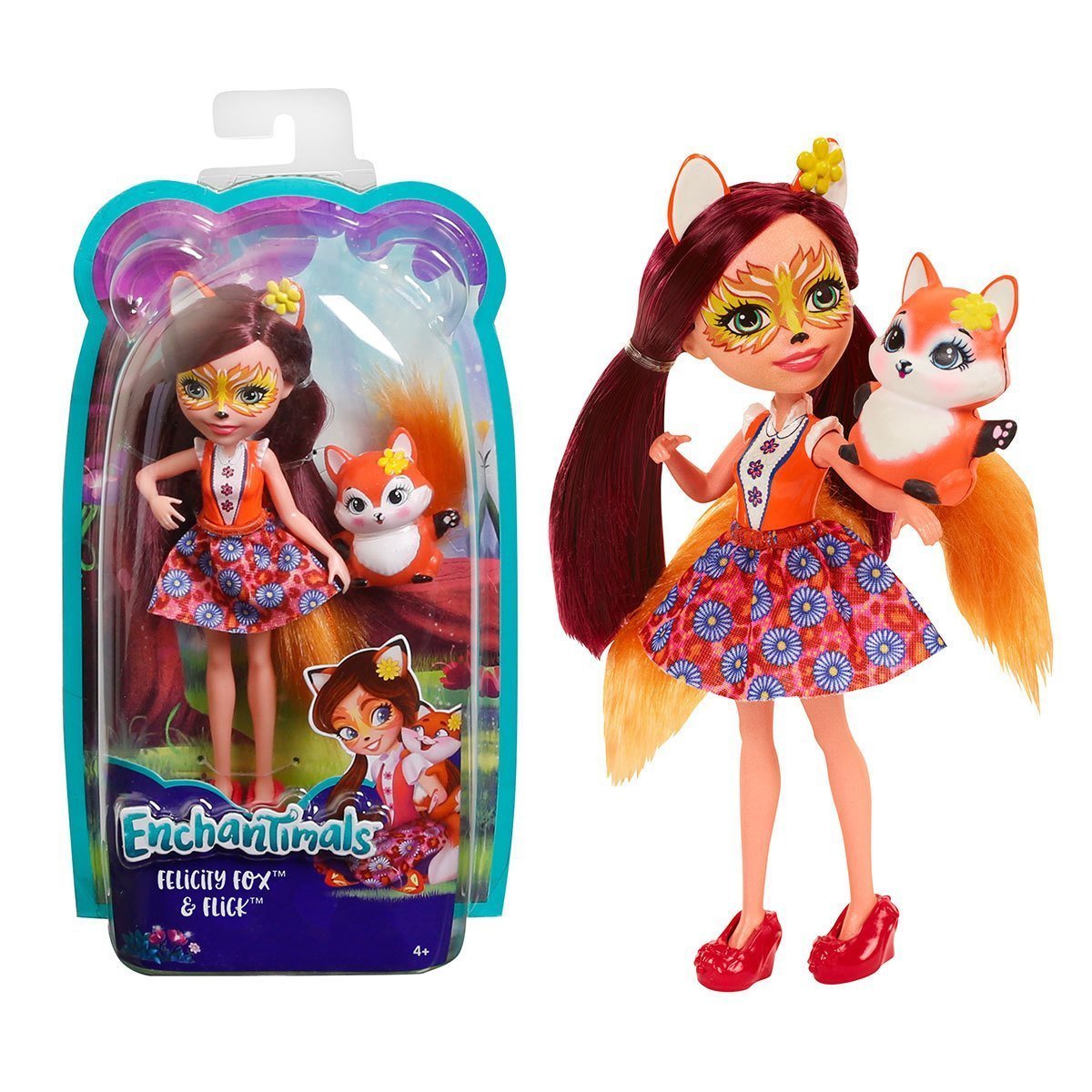 Enchantimals-Enchantimals Ana Karekter Bebekler / +4 Yaş-Oyuncak Bebek ve Oyun Setleri-4-Milagron.com