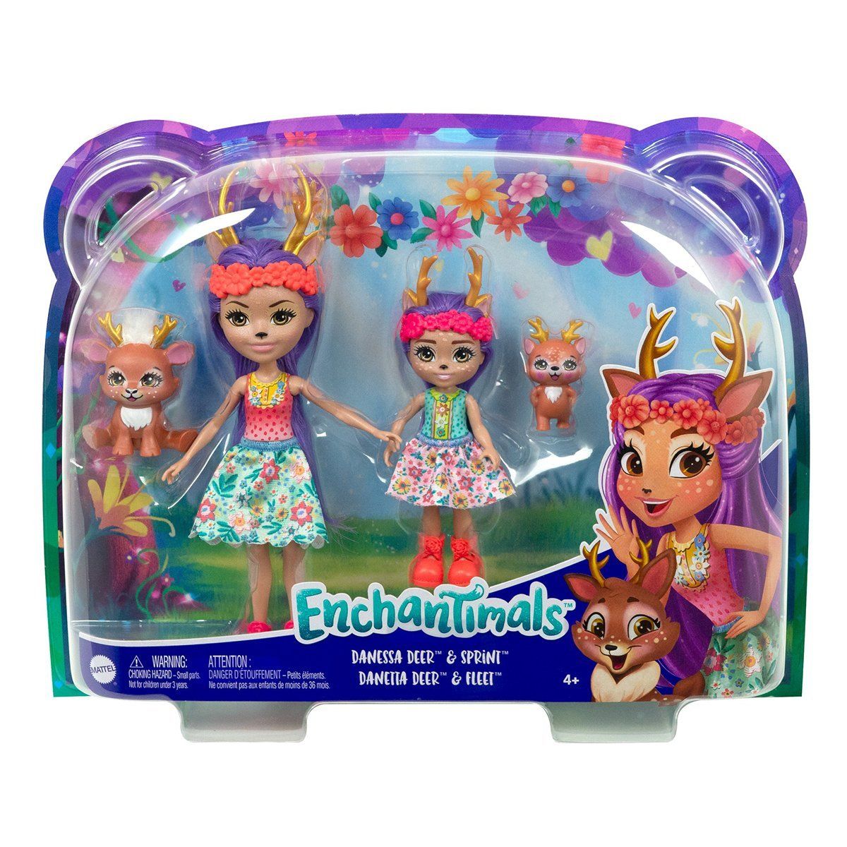 Enchantimals-Enchantimals Kız Kardeş Bebekler Serisi-Oyuncak Bebek ve Oyun Setleri-1-Milagron.com